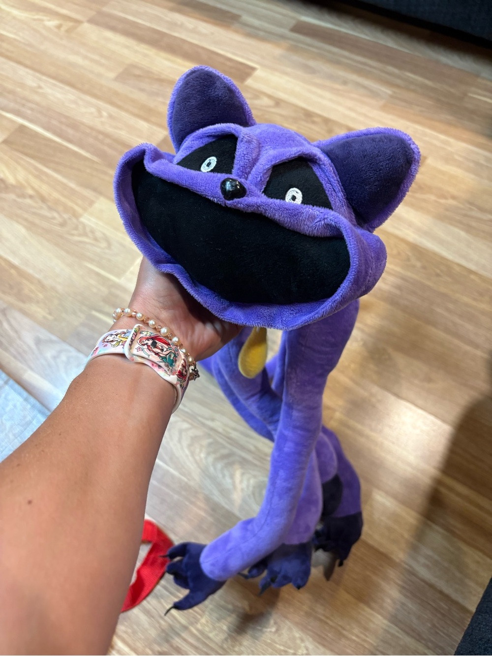 Poppy Playtime Monster CatNap 19” Plush Toy w/Posable Arms, Legs & Tail
